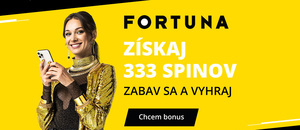 333 spinov do Fortuna casina