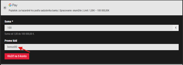 SynotTip promo kód na&nbsp;bonus za&nbsp;registráciu