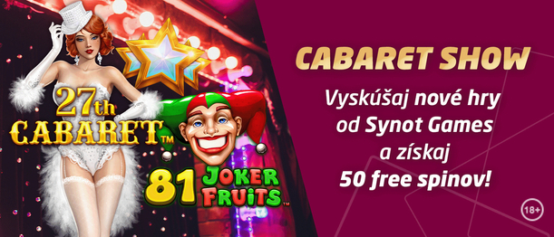 Pondelok v SynotTip kasíne
