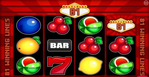 Hrací automat Multiplay 81