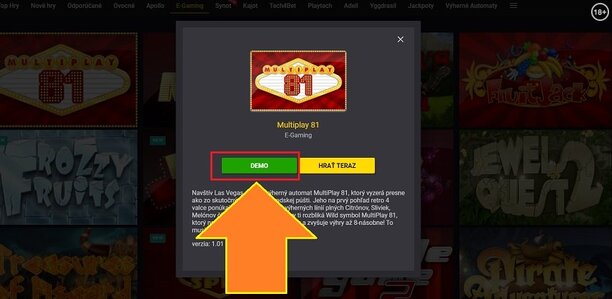 Multiplay 81 online demo free play