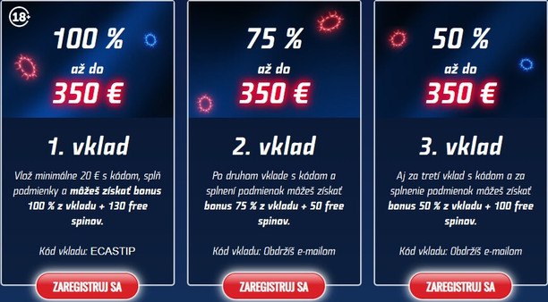 TIPOS vstupné bonusy
