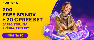 Fortuna bonus za registráciu
