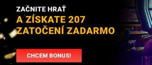 Berte 207 free spinov do Kajot Win