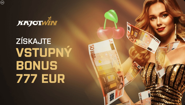 Vstupný bonus Kajotwin online kasína