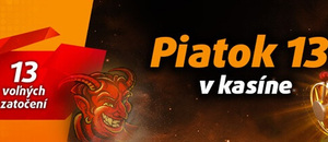 Piatok 13teho v Tipsporte Piatok 13teho v Tipsporte