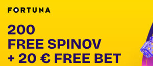 Fortuna bonus za registráciu