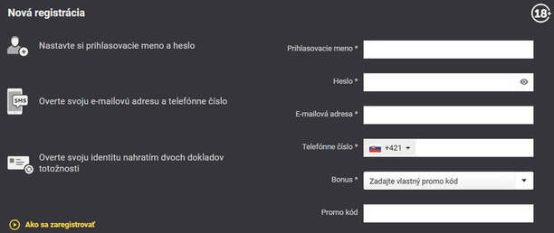 Fortuna promo kód bez vkladu