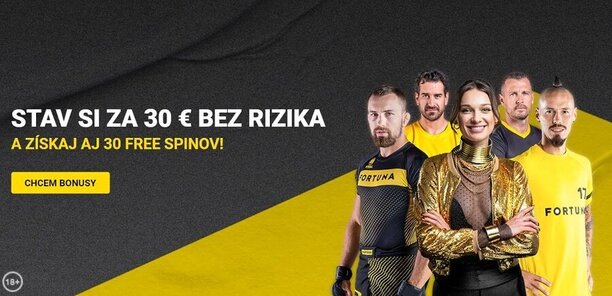 Fortuna vstupný bonus bez rizika