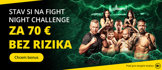 Stavte si vo Fortune na Fight Night Challenge bez rizika Stavte si vo Fortune na Fight Night Challenge bez rizika