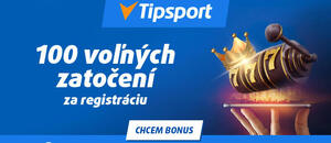 Tipsport 100 free spinov