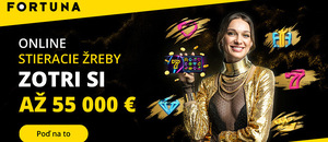 Zotrite si žreby vo Fortune online