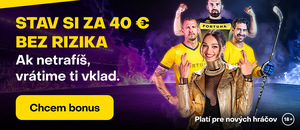 Fortuna stávka bez rizika za 40 eur