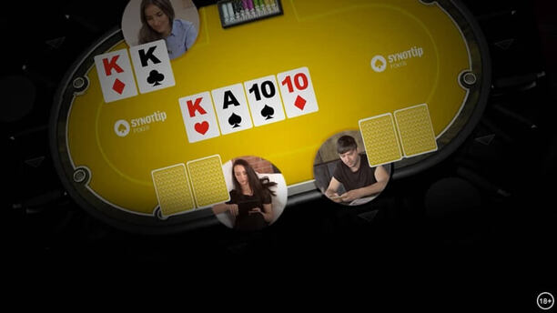 Zahrajte si online poker v SYNOTTIP dnes