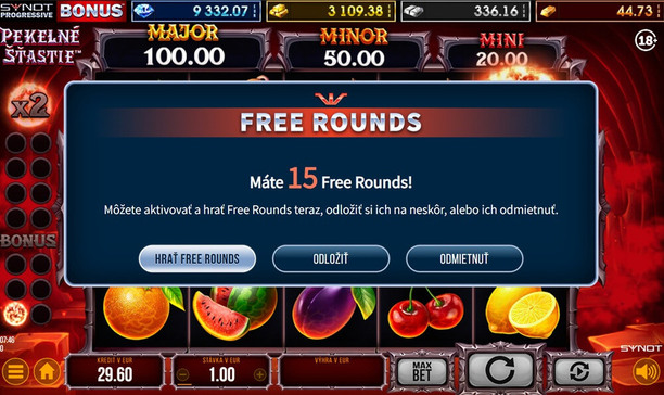 Synottip free spiny zadarmo 5. 11. 2025