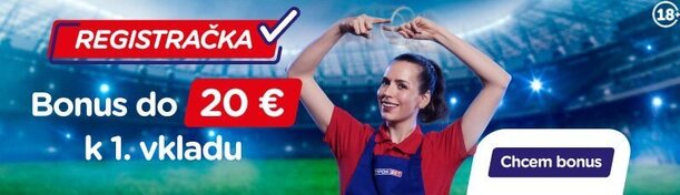 Tipos 20 € bonus za&nbsp;registráciu