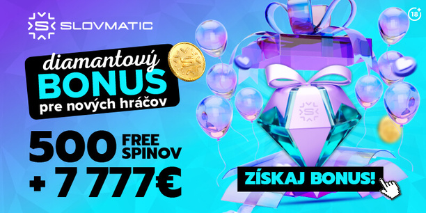 Slovmatic vstupný bonus