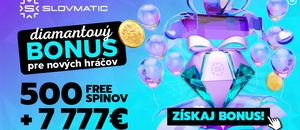Slovmatic bonus za registráciu