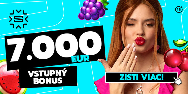 Slovmatic vstupný bonus