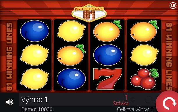 Multiplay 81 – jeden z najznámejších fruit automatov
