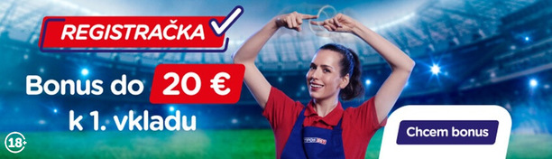Získajte TIPOSBET bonus 20 eur