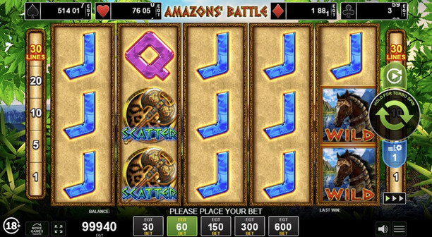 Zahrajte si Amazon&#039;s Battle