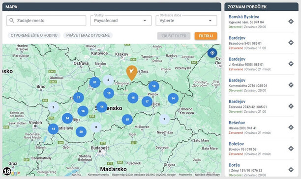 Kde kúpiť Paysafecard – Tipsport pobočky