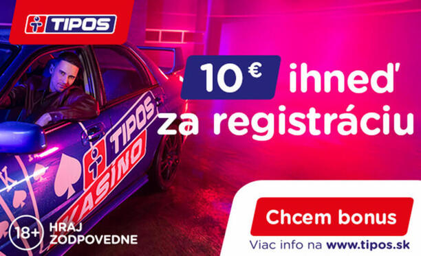 Tipos 10 eur zadarmo