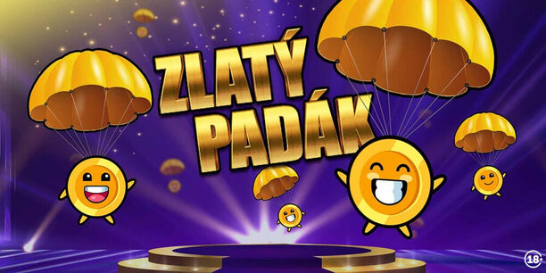 Online žreb Zlatý Padák exkluzívne v SYNOT TIP SK