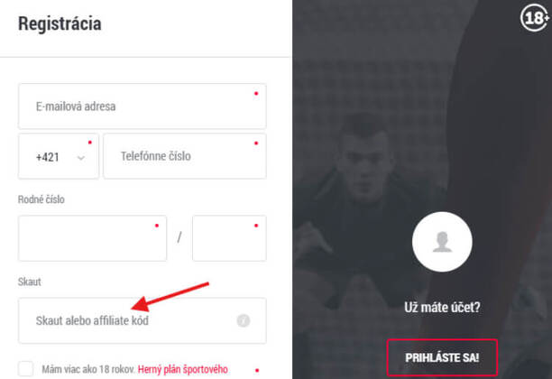 DOXXbet skaut kód na&nbsp;free spiny