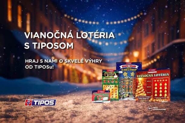 Vianočná lotéria s&nbsp;TIPOSOM