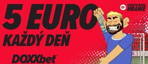 Vyhrajte Doxxbet bonus 5 eur Vyhrajte Doxxbet bonus 5 eur