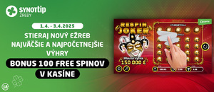 Synottip bonus za žreby Synottip bonus za žreby