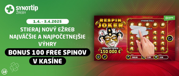Synottip bonus za žreby