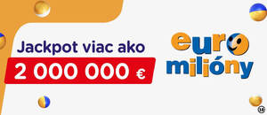 Euromilióny výsledky dnes: vyhral niekto jackpot?