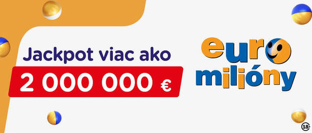 Euromilióny výsledky dnes: vyhral niekto jackpot?