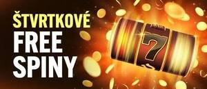 Štvrtkové freespiny a bonusy pre 13. 2. 2025 Štvrtkové freespiny a bonusy pre 13. 2. 2025