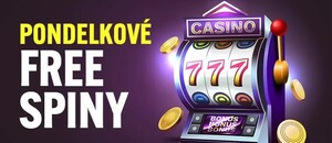 Pondelkové free spiny a bonusy pre 10. 3. 2025 Pondelkové free spiny a bonusy pre 10. 3. 2025