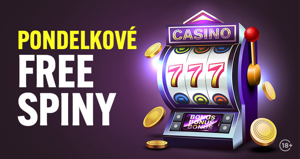 Pondelkové free spiny a bonusy 17. 3. 2025