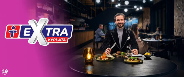 EXTRA VÝPLATA hlavná výhra a jackpot