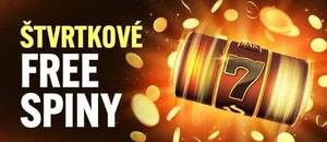 Štvrtkové free spiny a kasino bonusy 3. 4. 2025