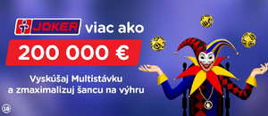 TIPOS LOTO JOKER jackpot rastie do nebies TIPOS LOTO JOKER jackpot rastie do nebies