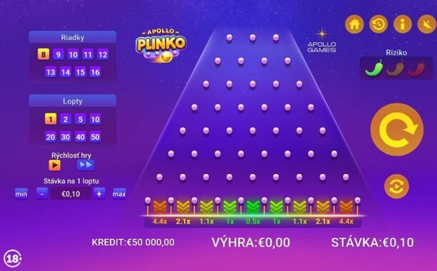 Plinko v DOXXbete