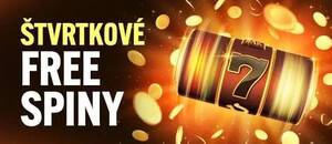 Štvrtkové free spiny a bonusy 24. 4. 2025 Štvrtkové free spiny a bonusy 24. 4. 2025