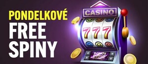Pondelkové free spiny a bonusy 28. 4. 2025