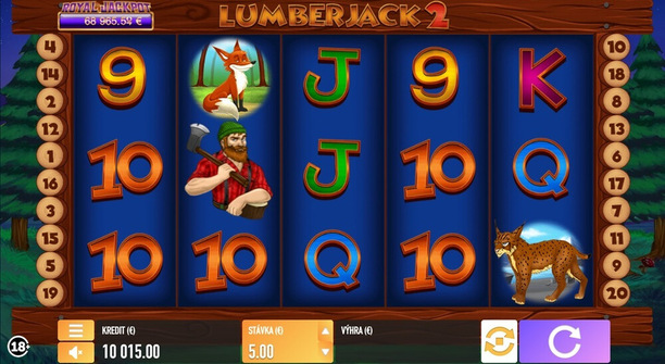 Lumberjack 2 v Tipsport casine