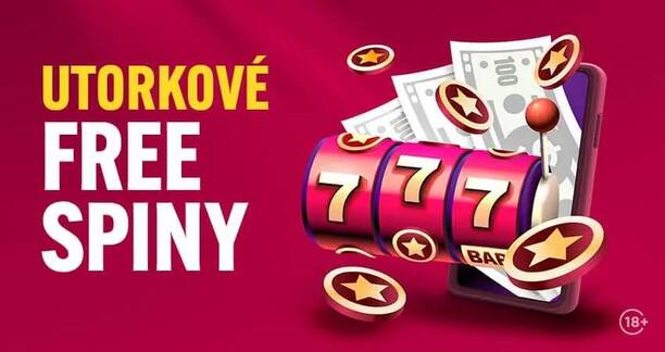Utorkové free spiny a casino bonusy 29. 4. 2025