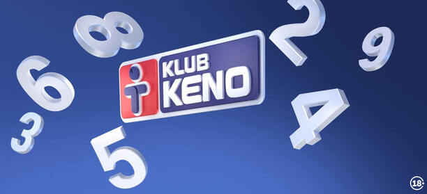 Výsledky KLUB KENO dnes