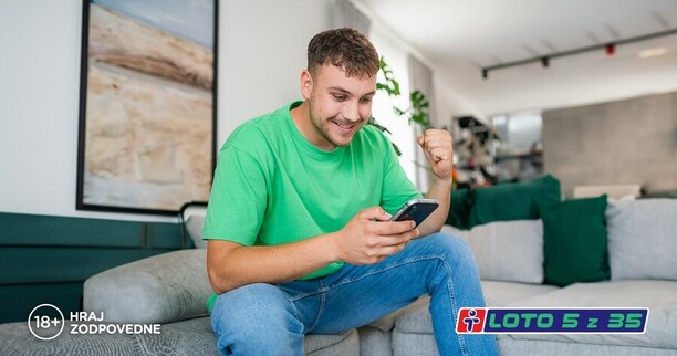 LOTO 5 z 35 cez SMS
