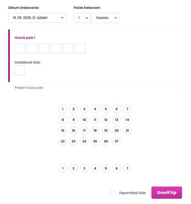 TIPOS overenie tipu cez internet